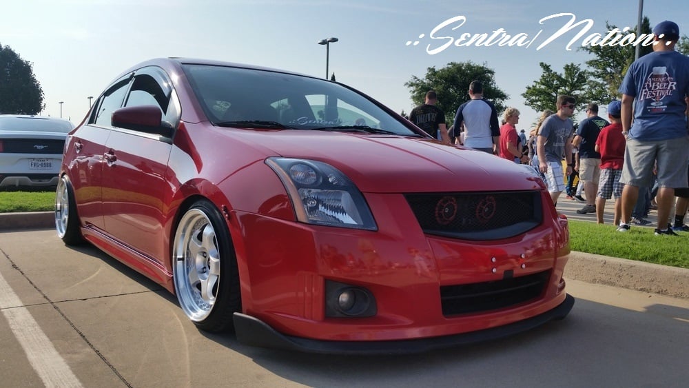 (B16 + B15) Type-S Polyurethane Front Lip 04-06 & 07-12 Sentra / Sentra ...