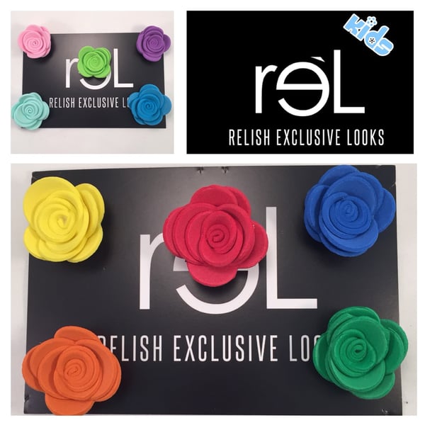 Image of Boys Interchangeable lapel roses