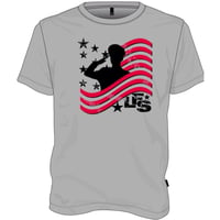 Image 2 of STARS N STRIPES SALUTE GREY