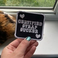 Image 4 of Certified Strap Sucker Embroidered Patch