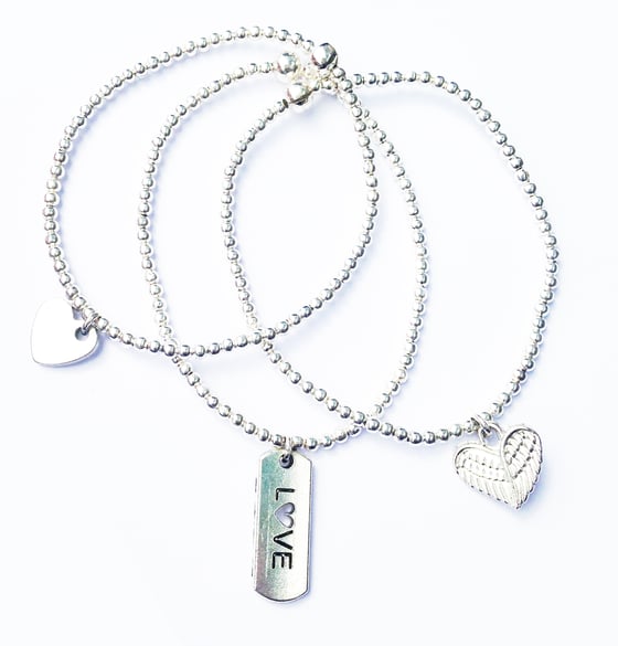 Image of Kool Jewels Set of 3 Stackable Bracelets (or buy individually)
