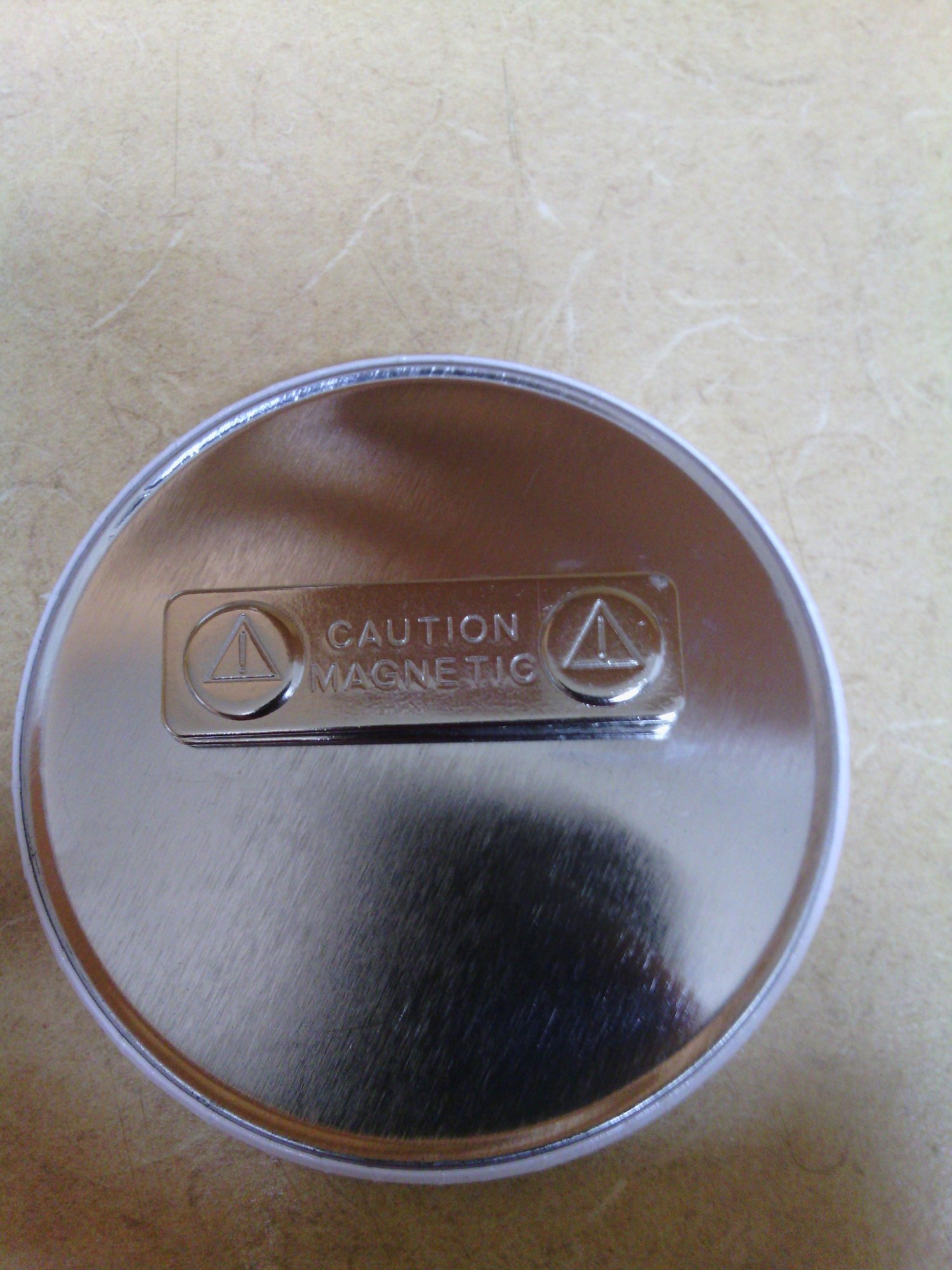 Image of TLC 13 Love Community Private Public Logo Magnetic Button
