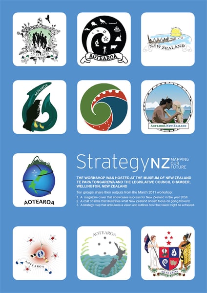 Image of 2011 StrategyNZ: Mapping Our Future workshop booklet
