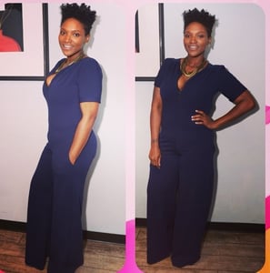 Image of EVLTWN wideleg jumpsuit