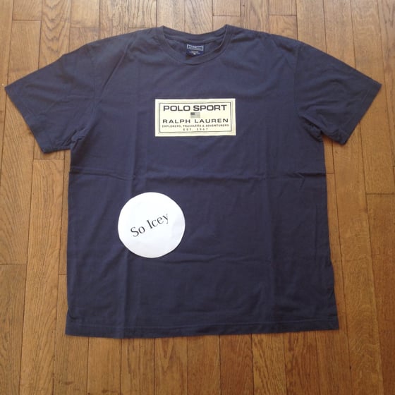 Image of Ralph Lauren Polo Sport navy tee