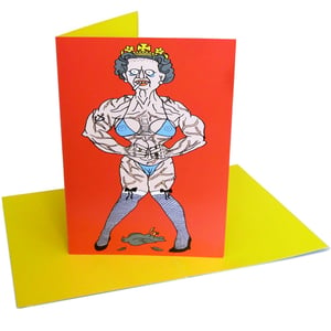 Image of Queen (greeting card)