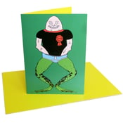 Image of Frogman (greeting card)