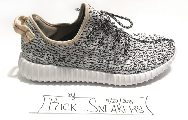 Image of YEEZY BOOST Adidas 350 Sneaker - Custom Handmade Men's Shoe