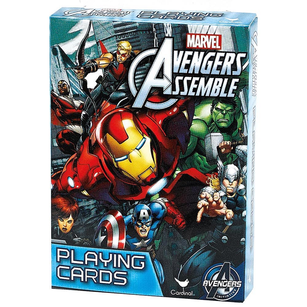 Marvel Villain/Avenger playing cards