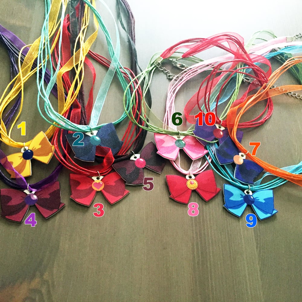 Image of Pretty Bow Necklaces