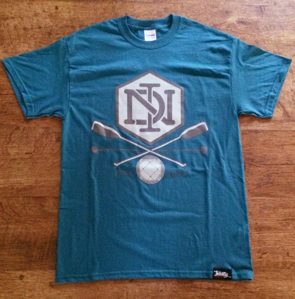 Image of ''Paddle Club'' Tee in Turquoise 