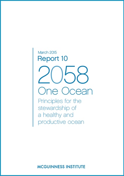 Image of 2015 Report 10 - One Ocean: Principles for the stewardship of a healthy and productive ocean