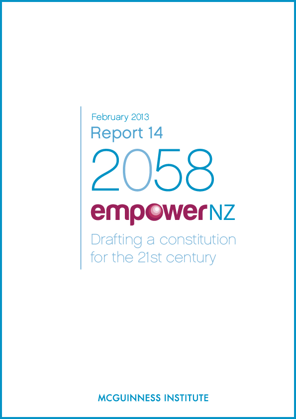 Image of 2013 Report 14 - EmpowerNZ: Drafting a constitution for the 21st century