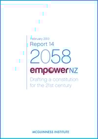 2013 Report 14 - EmpowerNZ: Drafting a constitution for the 21st century