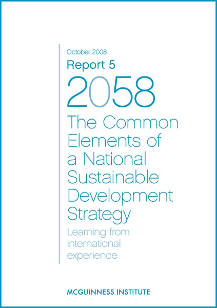 Image of Report 5 - The Common Elements of a National Sustainable Development Strategy
