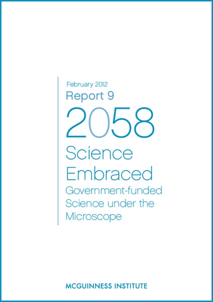 Image of 2012 Report 9 - Science Embraced: Government-funded science under the microscope