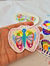 Image 5 of Butterflies sticker pack