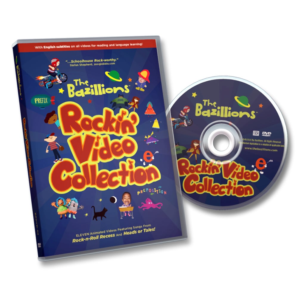Image of DVD: The Bazillions Rockin' Video Collection