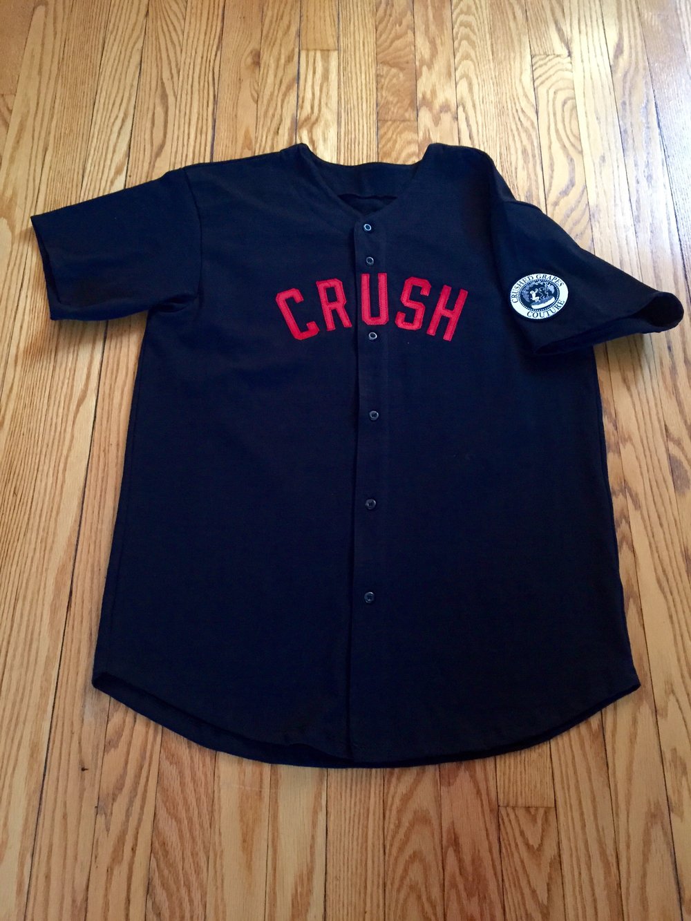 1986 Vintage Baseball Jersey in Black