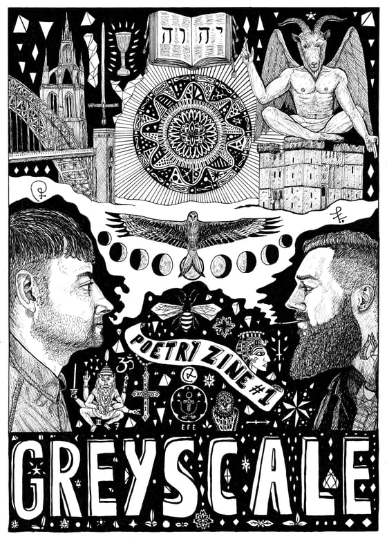 Image of GREYSCALE POETRY ZINE - ISSUE 01 