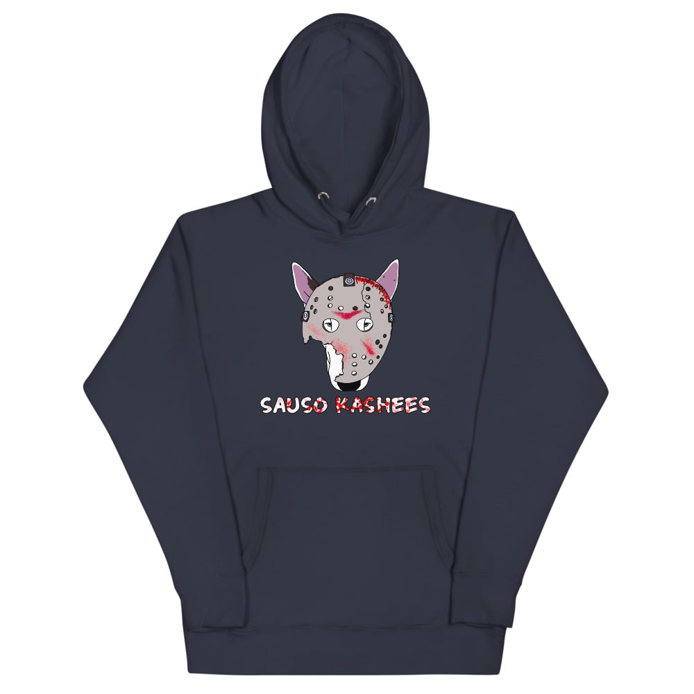 Image of SAUSO KASHEES UNISEX HOODIE / RED