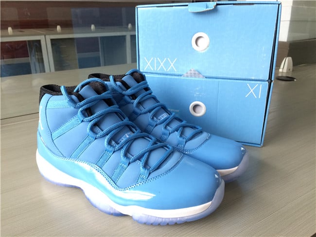 Image of Authentic Air Jordan 11 PANTONE/University Blue Men Sneaker