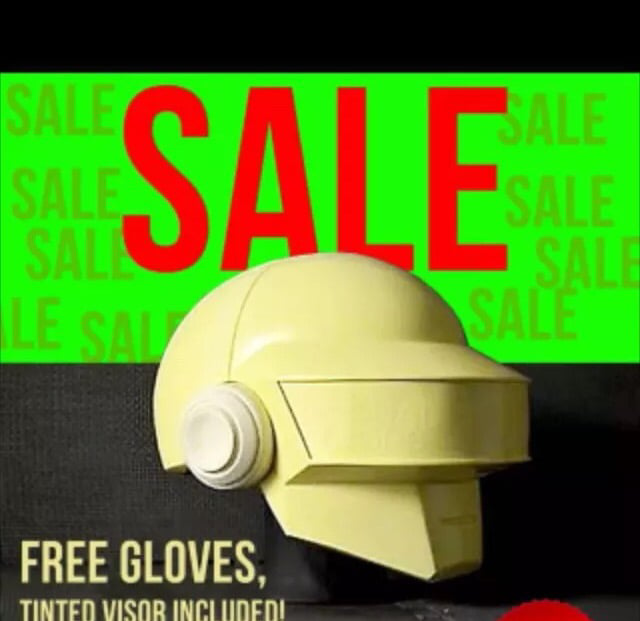 Image of Kit sale. Tinted visor and free gloves