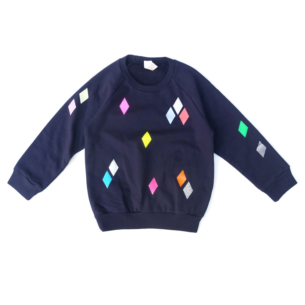 Image of Sweater Diamond navy