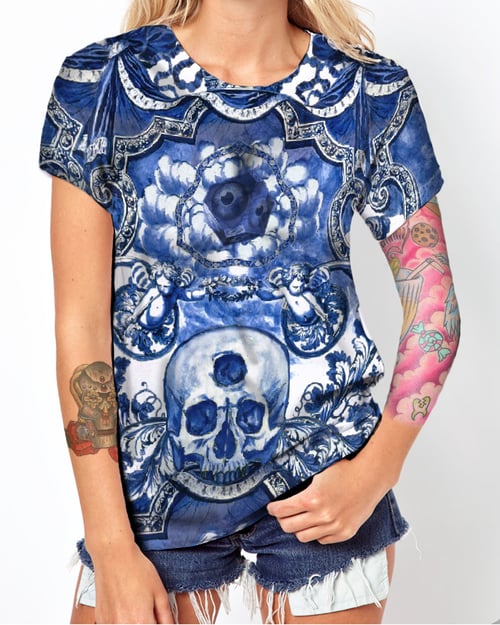 Image of Blue Ceramic Dreams - T-shirt