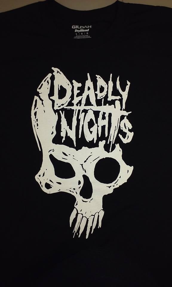 Image of Deadly Nights Skull T-Shirt 