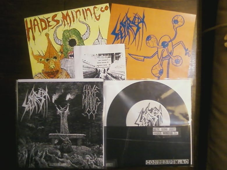 Image of C.40 Sete Star Sept / Hades Mining Co. split 7" vinyl