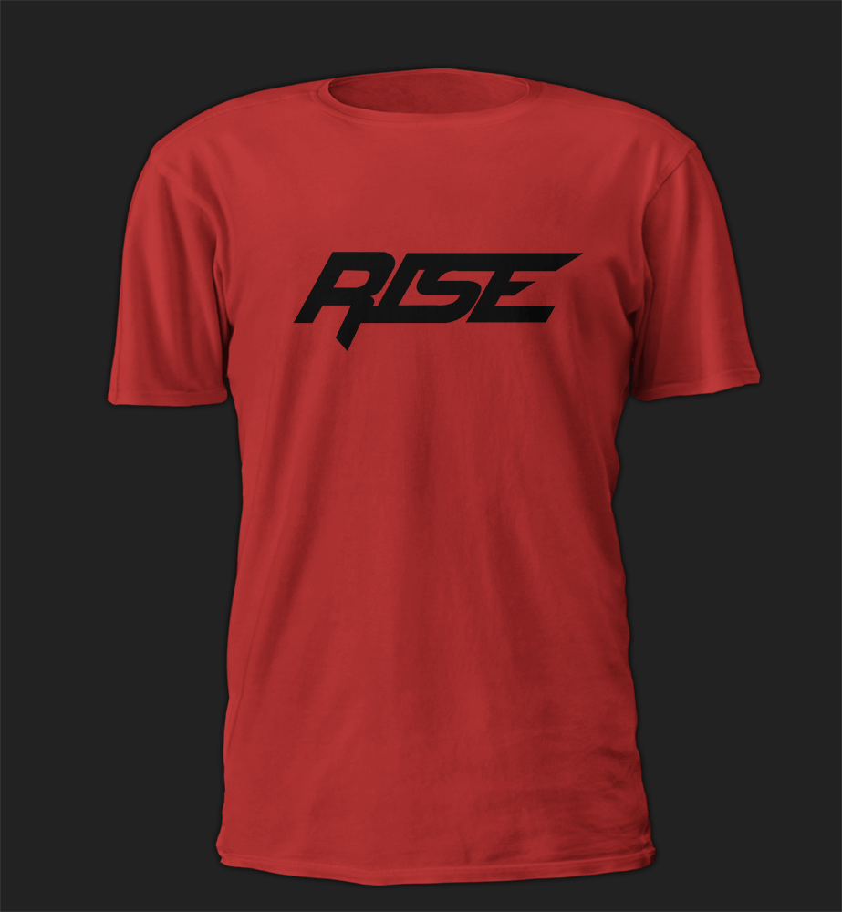 Image of RISE LOGO TEE RED