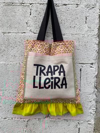 Image 1 of Bolsiña feita a man. TRAPALLEIRA glores! Deseño exclusivo!