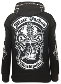 Image 1 of Sargeant Skull Studded Hoodie