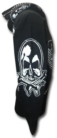 Image 4 of Sargeant Skull Studded Hoodie