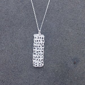 Image of Minaret necklace - silver