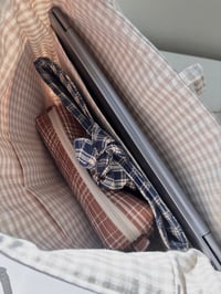 Image 4 of Beige Checkered