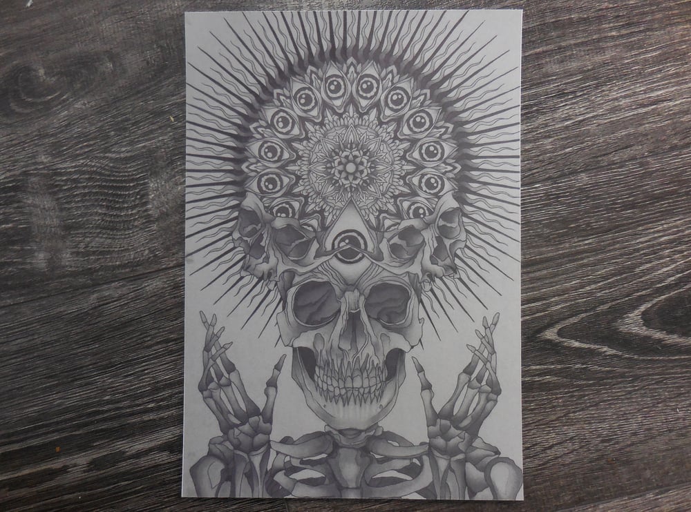 Image of Skeleton & Mandala