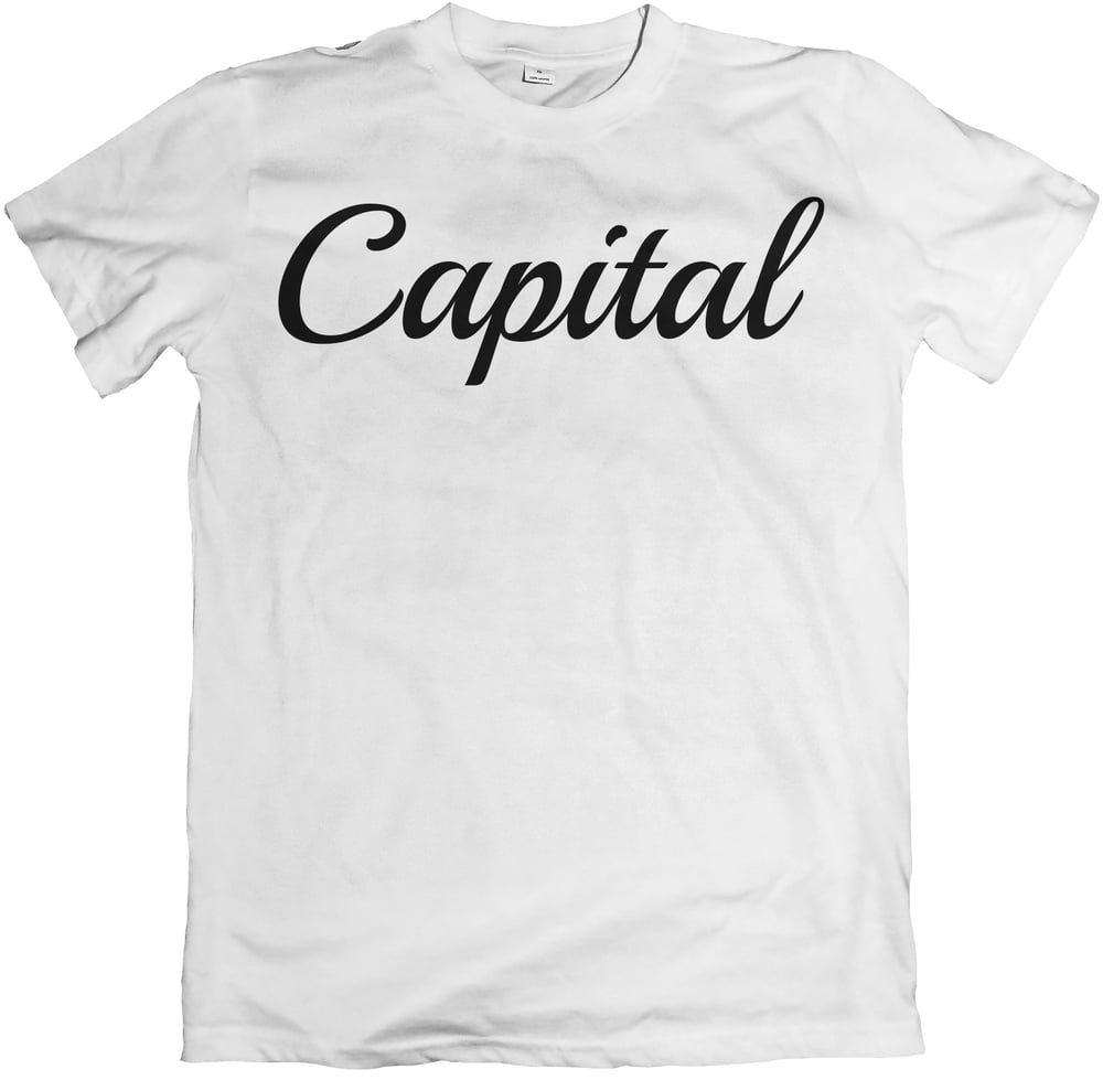 Image of Capital Script Tee