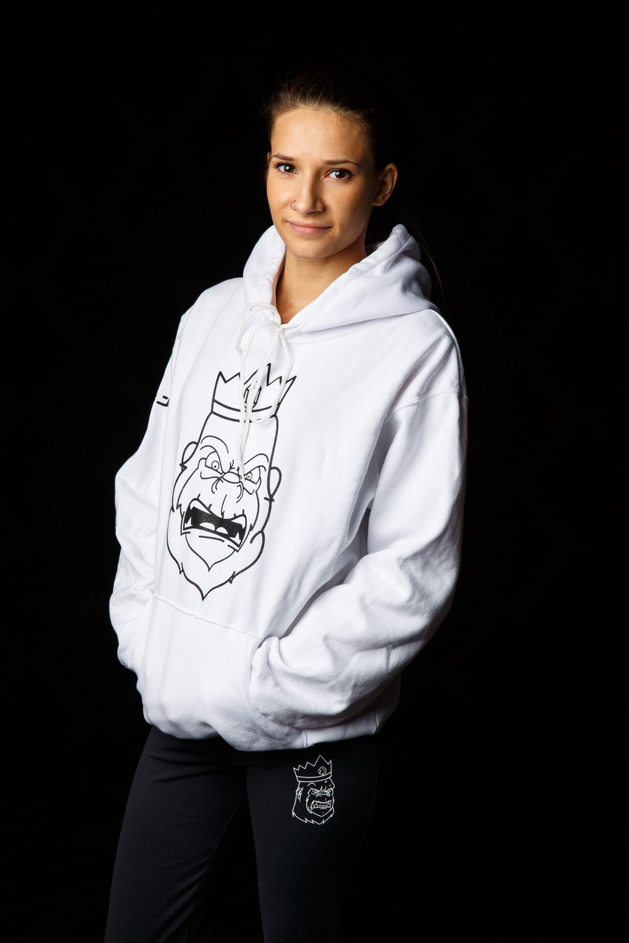 Image of White Face Gorilla Hoodie