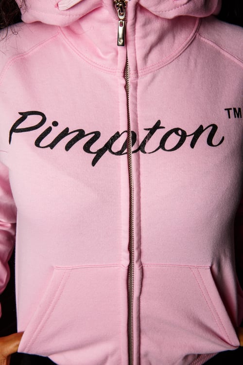 Image of PIMPTON™/CJE White Face Gorilla Zip Up Hoodie (Womens)
