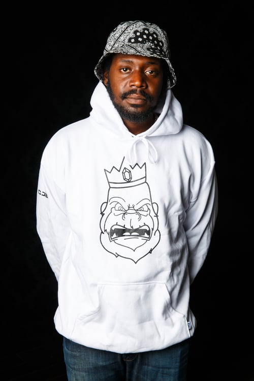 Image of White Face Gorilla Hoodie