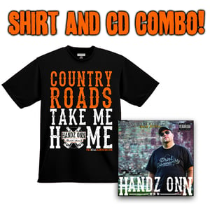 Image of "Country Roads" Shirt/CD Combo