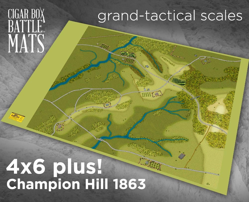 The Champion Hill - ADF - 4x6 plus / Cigar Box Battle Store