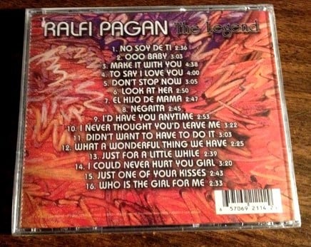 MUSIC SHOP — RALFI PAGAN - THE LEGEND
