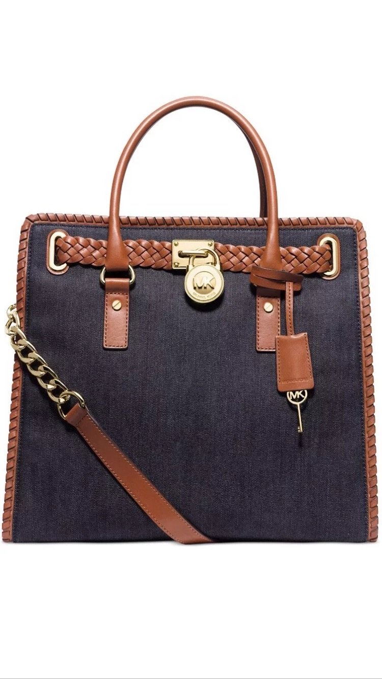 michael kors denim hamilton