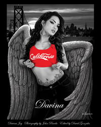 Davina DG Angels Poster 11"x14" Poster (comes autographed)