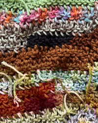 Image 4 of EARTH SCRAP PANTS - LOW RISE