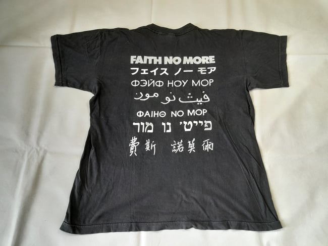 1992 Faith No More T-Shirt