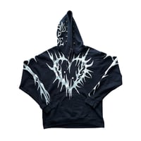 Image 1 of Fiendacidal Heart Hoodie (Medium)